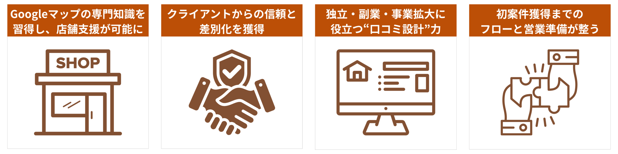 Googleマップコンサルタント養成講座｜期待できる効果